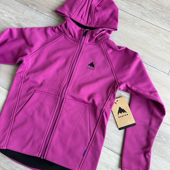 BURTON CROWN WEATHERPROOF FULL-ZIP FLEECE JACKET KIDS' girls size small - Picture 2 of 8